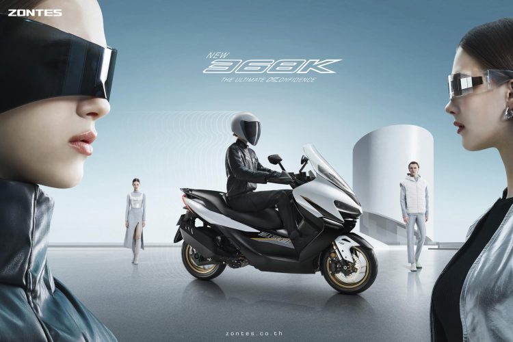 เปิดตัวครั้งแรกในไทย! “ZONTES 368K” สกู๊ตเตอร์ Ultra-Luxury หรู แรง ล้ำ กับราคาสุดเร้าใจ!