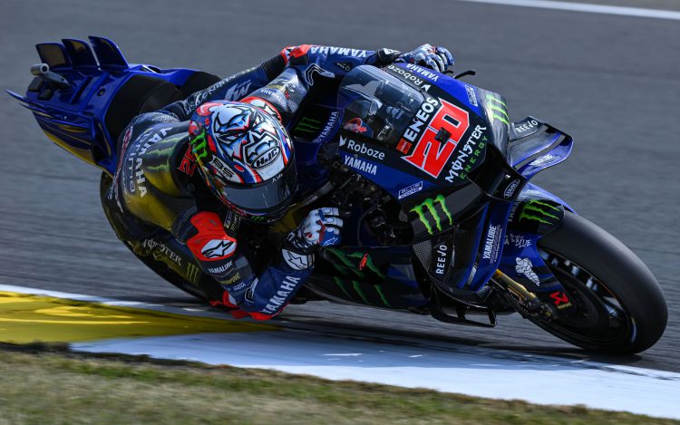 “กวาร์ตาราโร” แรงต่อเนื่อง ! ควบ M1 รั้งรองจ่าฝูงซ้อมวันแรก โมโตจีพี เลอมองส์