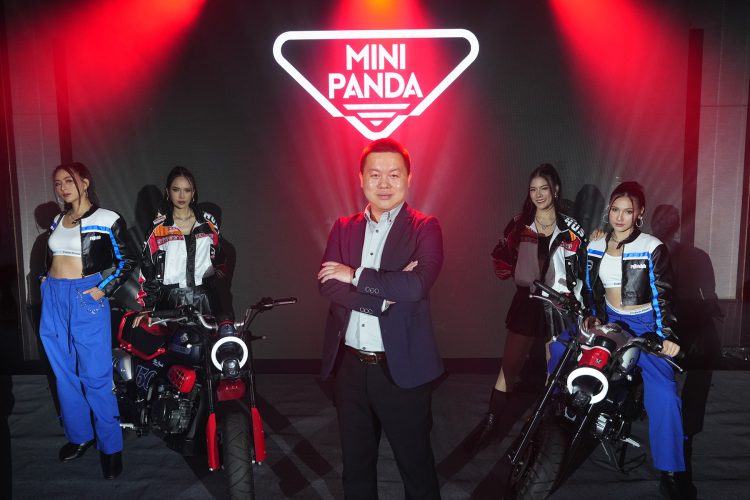 CYCLONE รุกต่อ! ลุยตลาดมอเตอร์ไซค์ไทย เปิดตัว MINI PANDA เครื่องยนต์ 150 ซีซี ผนึกกำลังผลิตแบตเตอรี่ในประเทศ ดันยอดขายทุกแบรนด์แตะ 6,000 คันในปี 2568