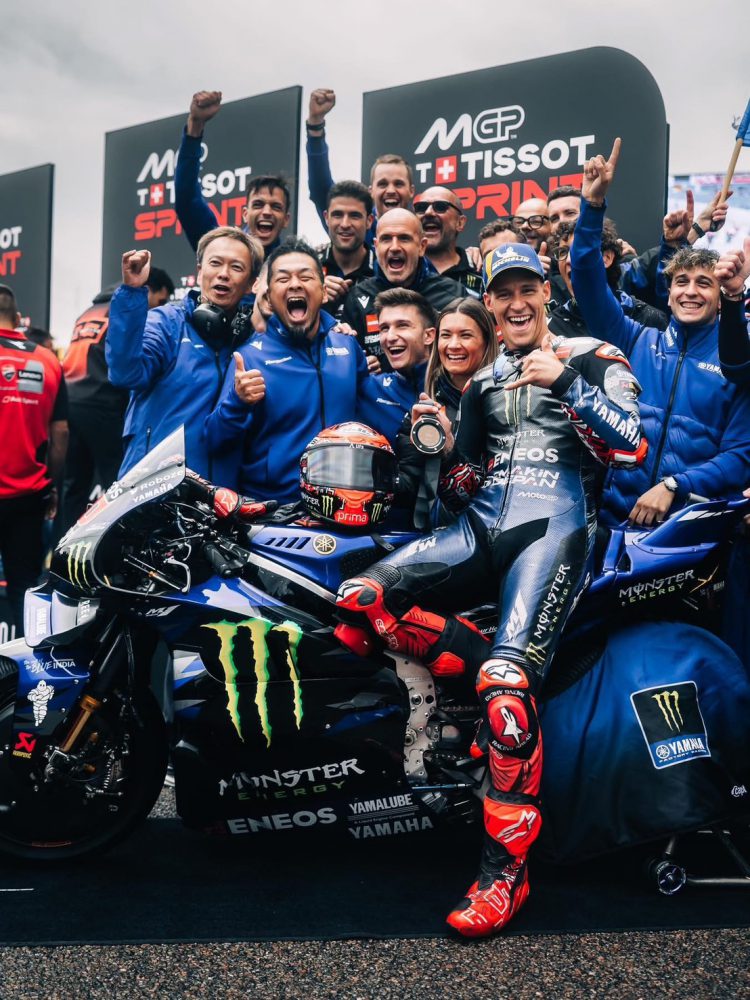 “กวาร์ตาราโร” ผงาดโพเดียม โมโตจีพี สปรินต์ สนาม 11 ซัคเซนริง