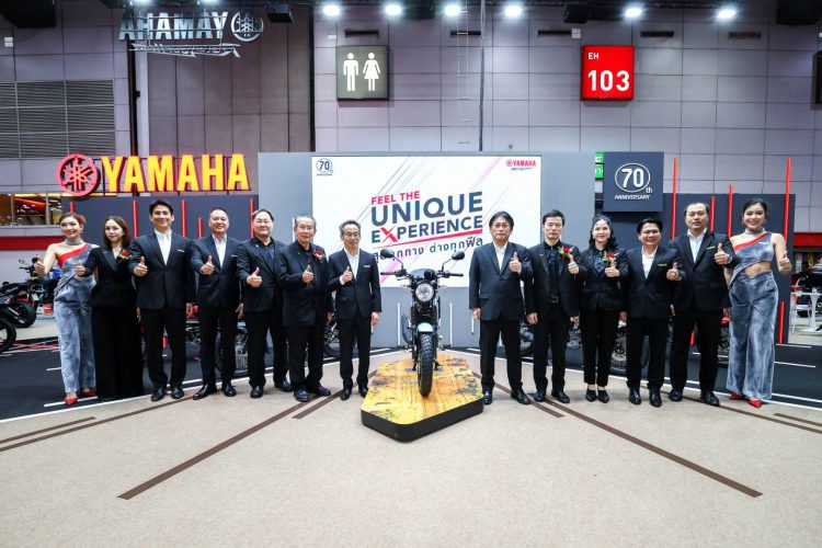 ยามาฮ่าเนรมิตบูธ YAMAHA Feel the Unique Experience ในงาน Big Motor Sale 2025 กระหน่ำโปรโมชันสำหรับรถทุกเซกเมนต์ เติมความแตกต่างให้สุดในทุกเส้นทาง