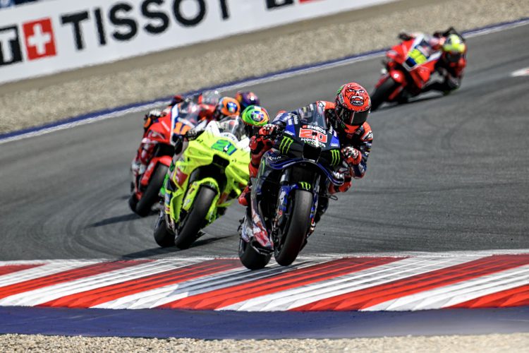 “กวาร์ตาราโร” ฮึดคว้าแต้ม โมโตจีพี ออสเตรีย รั้งท็อปเท็นคะแนนสะสม