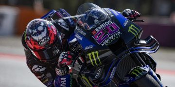 “กวาร์ตาราโร” ฟอร์มโหด ! ทะลุจาก Q1 คว้ากริดที่ 2 โมโตจีพี สนาม 15 บาร์เซโลน่า