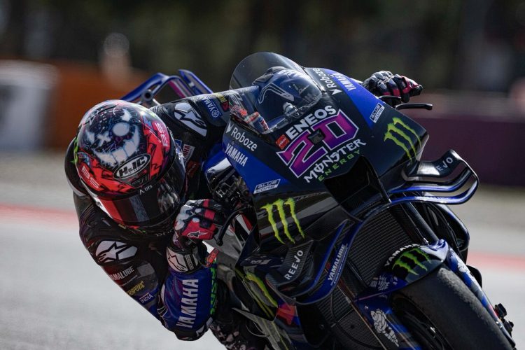 “กวาร์ตาราโร” ฟอร์มโหด ! ทะลุจาก Q1 คว้ากริดที่ 2 โมโตจีพี สนาม 15 บาร์เซโลน่า