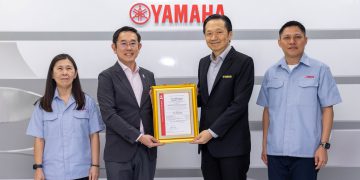 ไทยยามาฮ่ามอเตอร์ คว้าประกาศนียบัตรการจัดการ การปล่อยก๊าซเรือนกระจกอย่างมีประสิทธิภาพ ผ่านมาตรฐานสากล ISO 14064-1 : 2018 Greenhouse Gases ยกระดับองค์กรมุ่งสู่ความเป็นกลางทางคาร์บอนเพื่อการเติบโตอย่างยั่งยืน