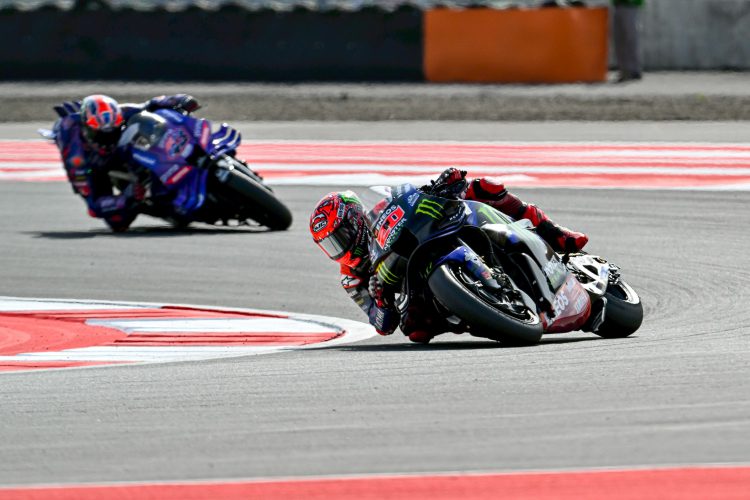 “กวาร์ตาราโร” บู๊แหลก ! คว้าที่ 7 โมโตจีพี อินโดนีเซีย