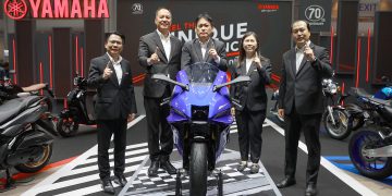ยามาฮ่าเปิดบูธ “YAMAHA FEEL THE UNIQUE EXPERIENCE”   ส่งบิ๊กไบค์ 3 รุ่นใหม่ พร้อมจัดเต็มโปรโมชันแรงส่งท้ายปี  ในงาน MOTOR EXPO 2025