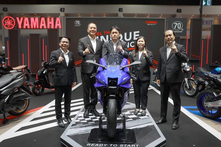 ยามาฮ่าเปิดบูธ “YAMAHA FEEL THE UNIQUE EXPERIENCE”   ส่งบิ๊กไบค์ 3 รุ่นใหม่ พร้อมจัดเต็มโปรโมชันแรงส่งท้ายปี  ในงาน MOTOR EXPO 2025