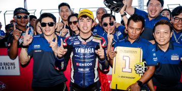 “เพลงชาติไทย” กระหึ่ม ! “ไอเดีย-กฤตภัทร” คว้าชัยเรซ 2 ศึกเอเชีย โร้ด รุ่น 250