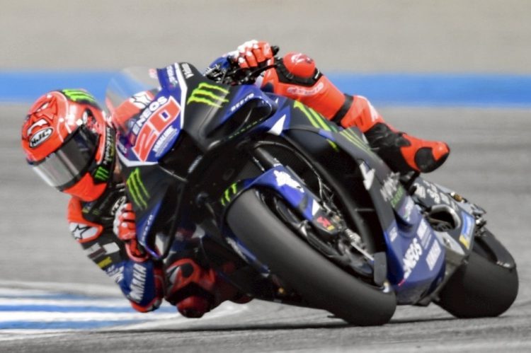 “กวาร์ตาราโร-รินส์” อุ่นเครื่อง FP2 เตรียมลุยสปรินต์ โมโตจีพี ไทยแลนด์