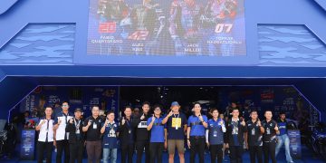 ยามาฮ่าต้อนรับ “ลุงเนวิน” และคณะผู้บริหารสนามช้างฯ เยี่ยมชมบูท YamahaGP Pavilion ในงาน ThaiGP 2026