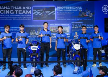 ยามาฮ่าพา 3 นักแข่งไทยร่วมกิจกรรมสุดเอ็กซ์คลูซีฟ กระทบไหล่แฟนความเร็วอย่างใกล้ชิดที่ YamahaGP Pavilion