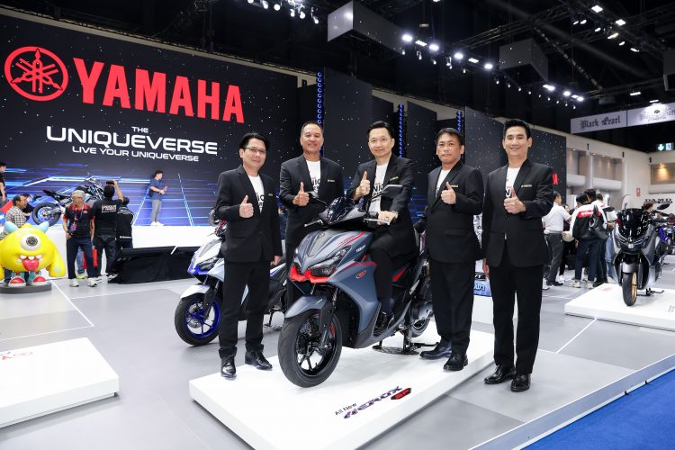 ยามาฮ่าเปิดตัว All New YAMAHA AEROX SP ซูเปอร์สปอร์ตออโตเมติก มาพร้อมเทคโนโลยี YECVT ยกระดับความเร้าใจเหนือชั้น